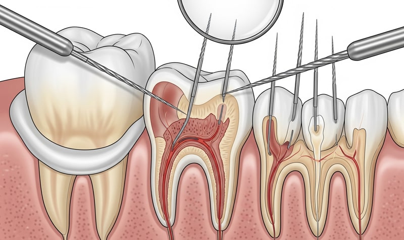 درمان ریشه دندان چیست