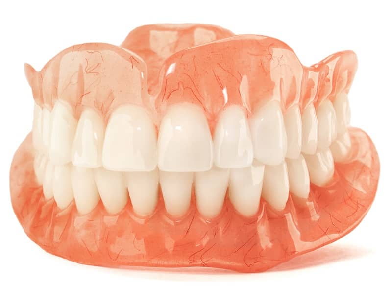 پروتز متحرک دندان به صورت کامل یا دست دندان