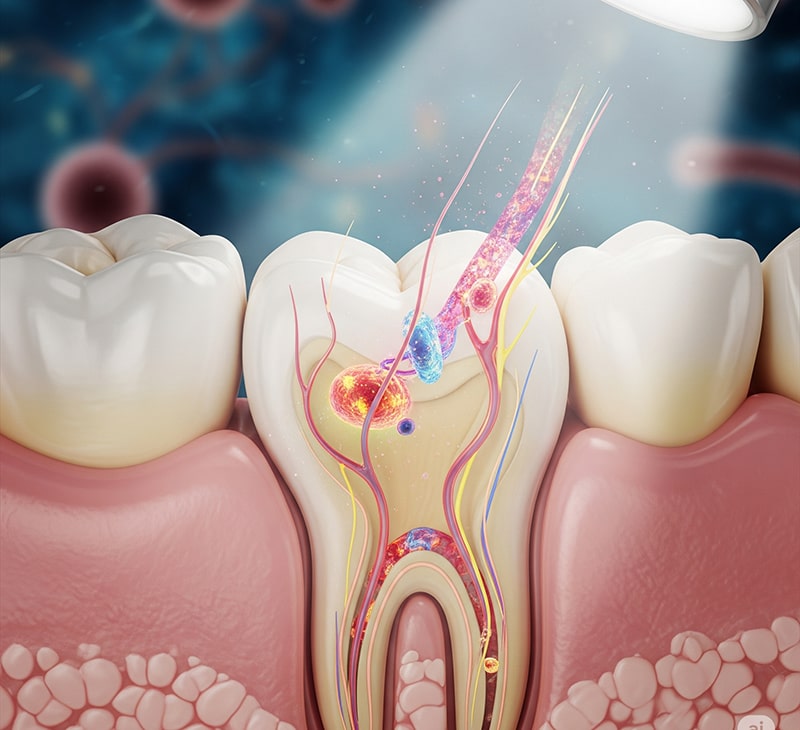 عصب کشی دندان