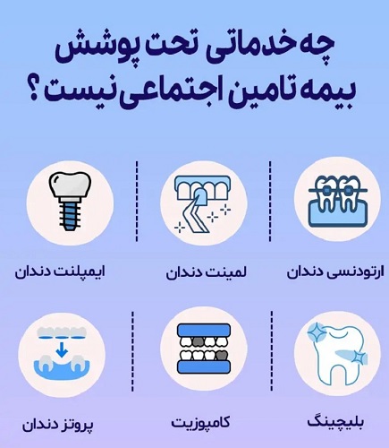دندان پزشکی با بیمه تامین اجتماعی